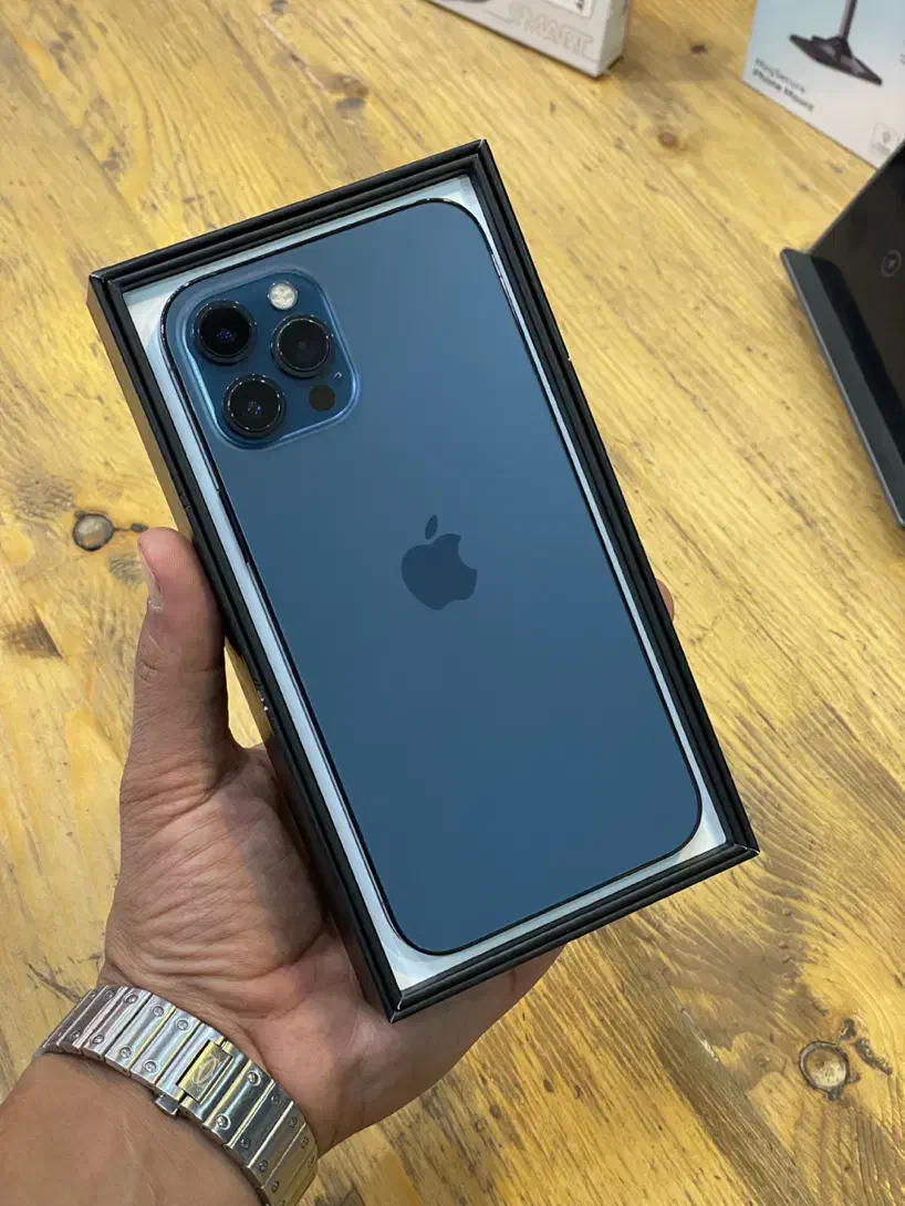 12promax 256/Zaa %100 آبی پک اصلی|موبایل|یزد, |دیوار