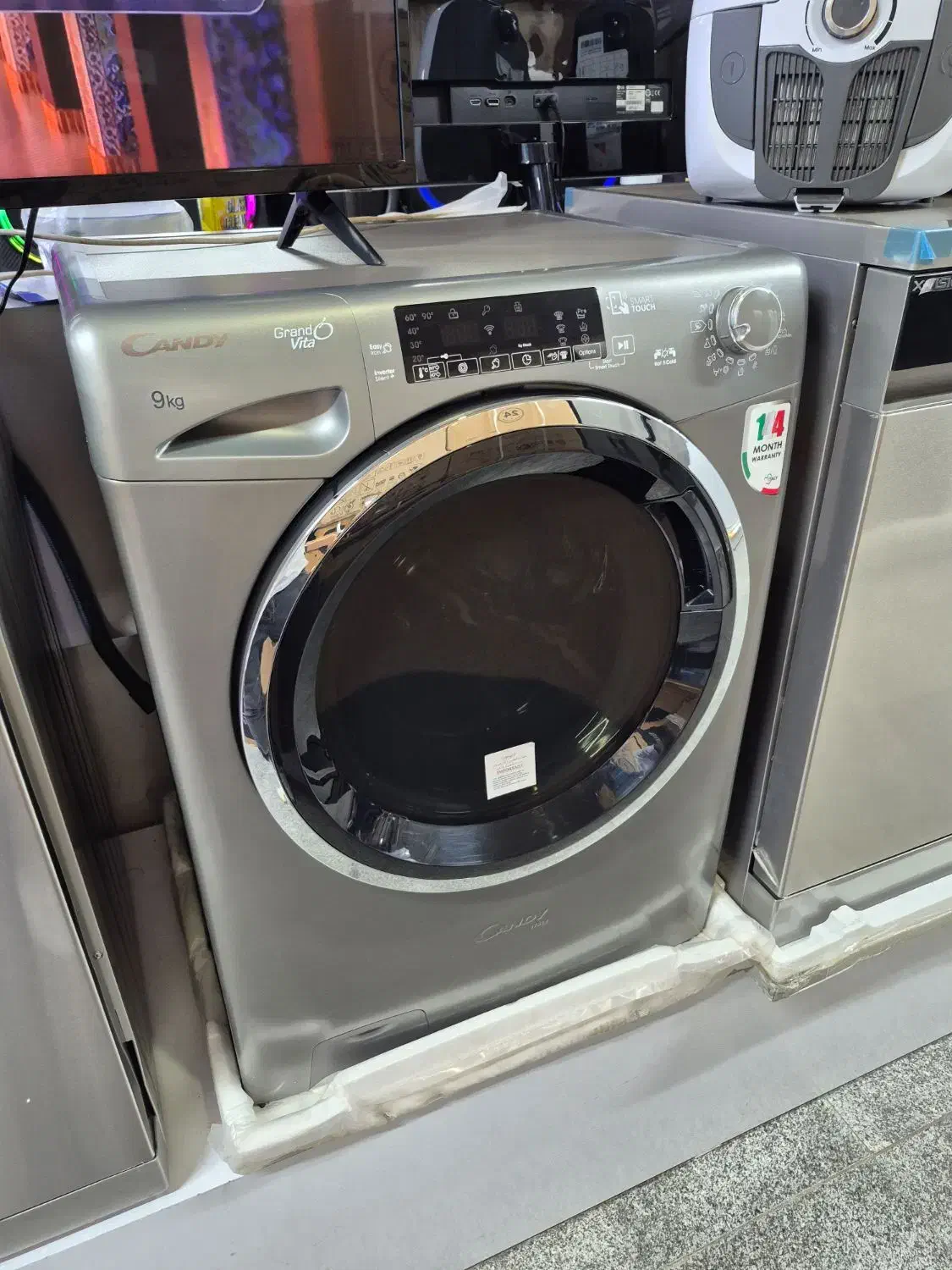 لباسشویی ۹ کیلویی کندی GVS-1449|ماشین لباسشویی و خشککن لباس|مشهد, توس (بلوار توس)|دیوار