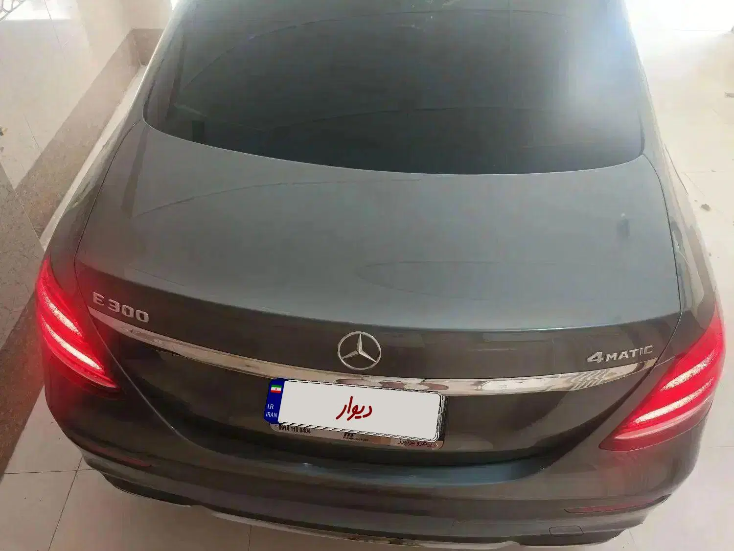 بنز E300 فورماتیک با پلاک موقت بدون رنگ|خودرو سواری و وانت|تبریز, |دیوار