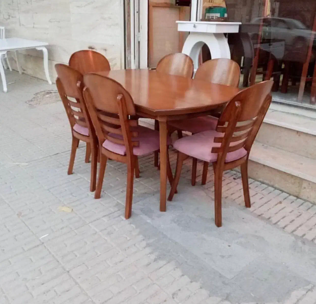 نهار خوری مدل تیغ ماهی فروشگاه حسنی|میز و صندلی غذاخوری|کرمانشاه, |دیوار