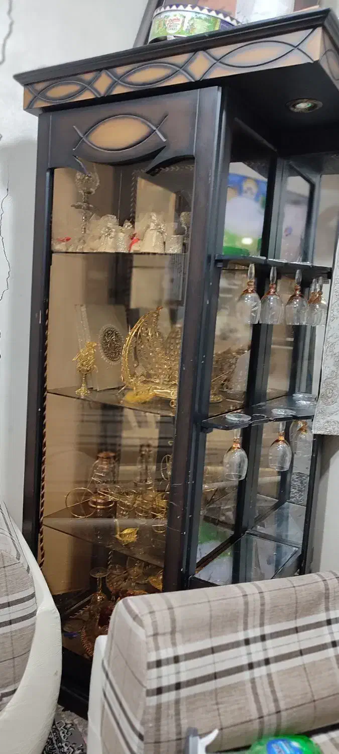 ویترین|بوفه، ویترین، کنسول|بند زرک, |دیوار