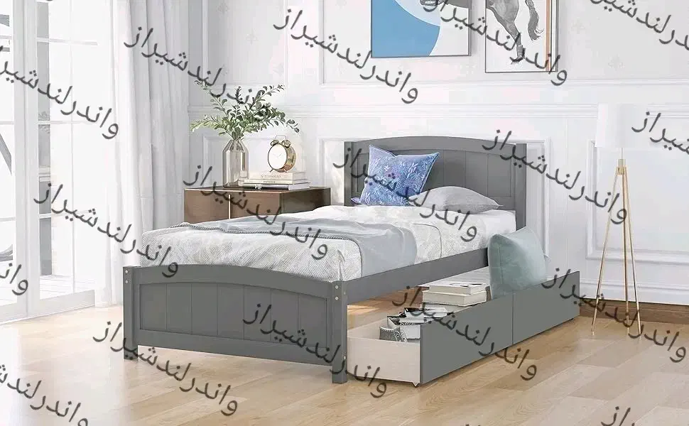 سرویس خواب کشودار تینجر یک۱ نفره۱۲۰یک و نیم نفره|تخت و سرویس خواب|شیراز, شهرک فرزانگان|دیوار