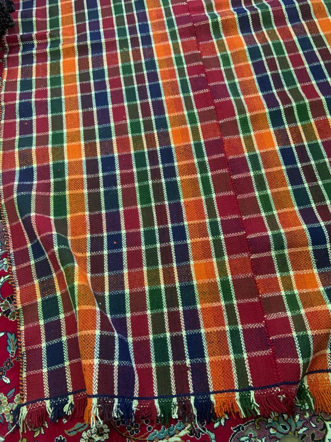 جاجیم دستبافت قشقایی|گلیم، جاجیم، گبه|شیراز, جوادیه|دیوار