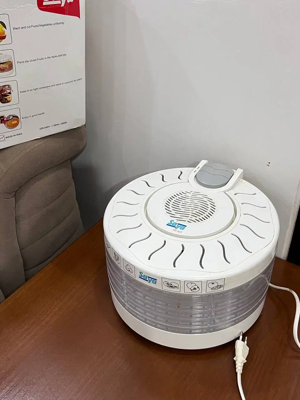 خشک کن میوه وسبزی سالم وتمیز،درحدنو|سایر لوازم برقی|لشت نشا, |دیوار