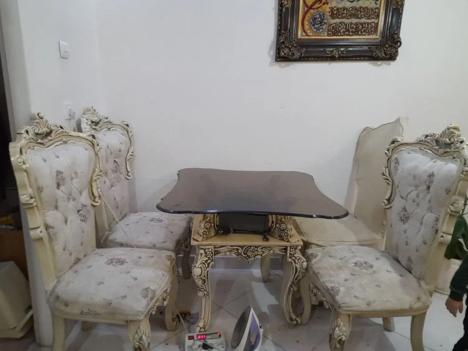 مبل وناهار خوری استیل چوب راش سالم  با روکش|مبلمان خانگی و میز عسلی|تهران, افسریه جنوبی|دیوار