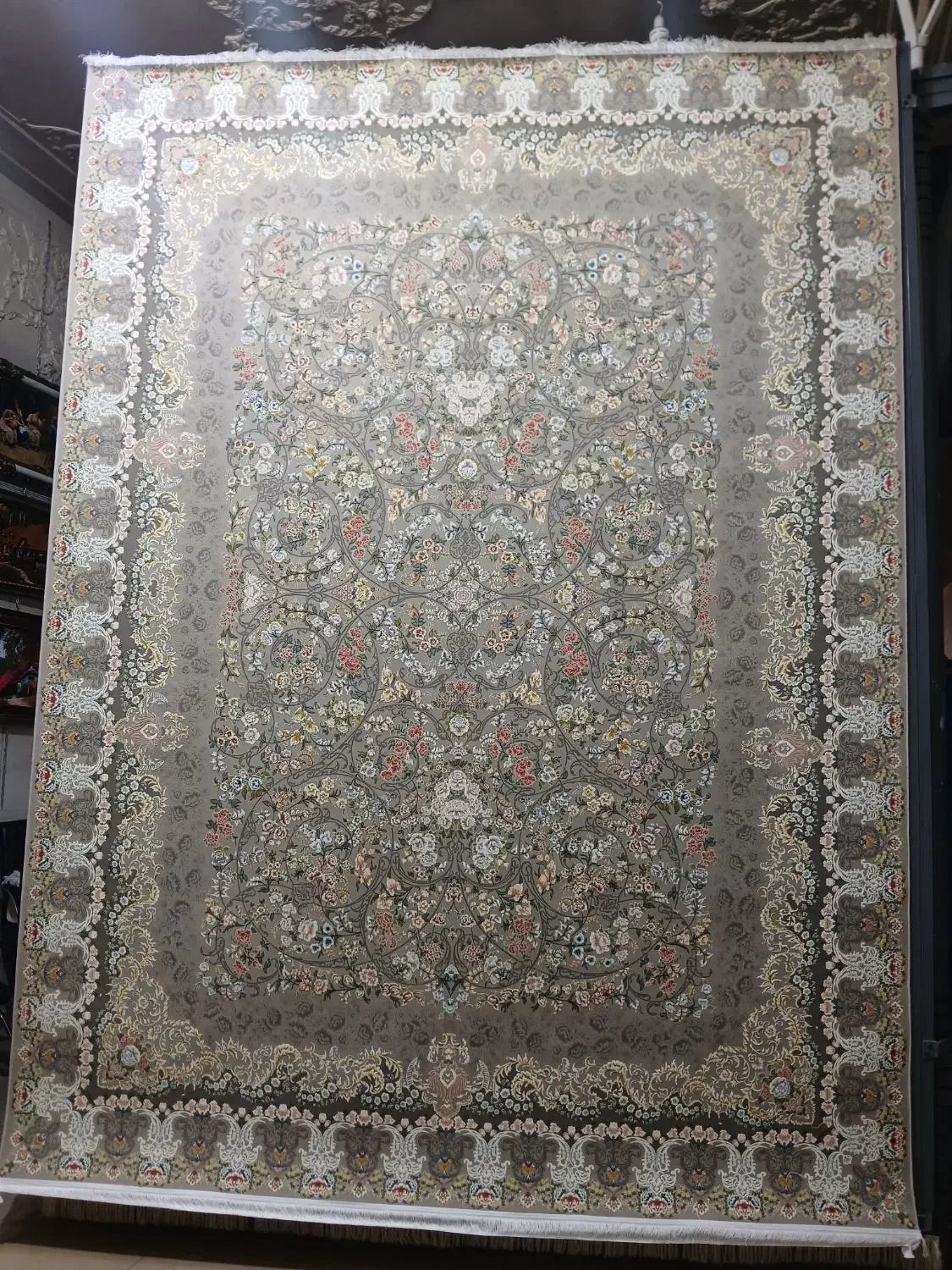 فرش تخفیفی۱۲متری تک سایز۱۲۰۰ شانه برجسته تراکم۳۶۰۰|فرش|شاهین‌شهر, فردوسی|دیوار