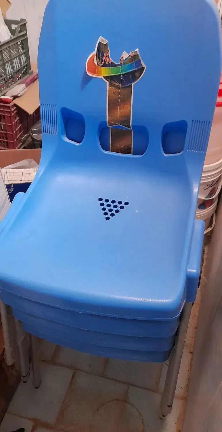 ۴ عدد صندلی پایه فلزی رستورانی یا آشپزخانه|میز و صندلی غذاخوری|نرماشیر, |دیوار