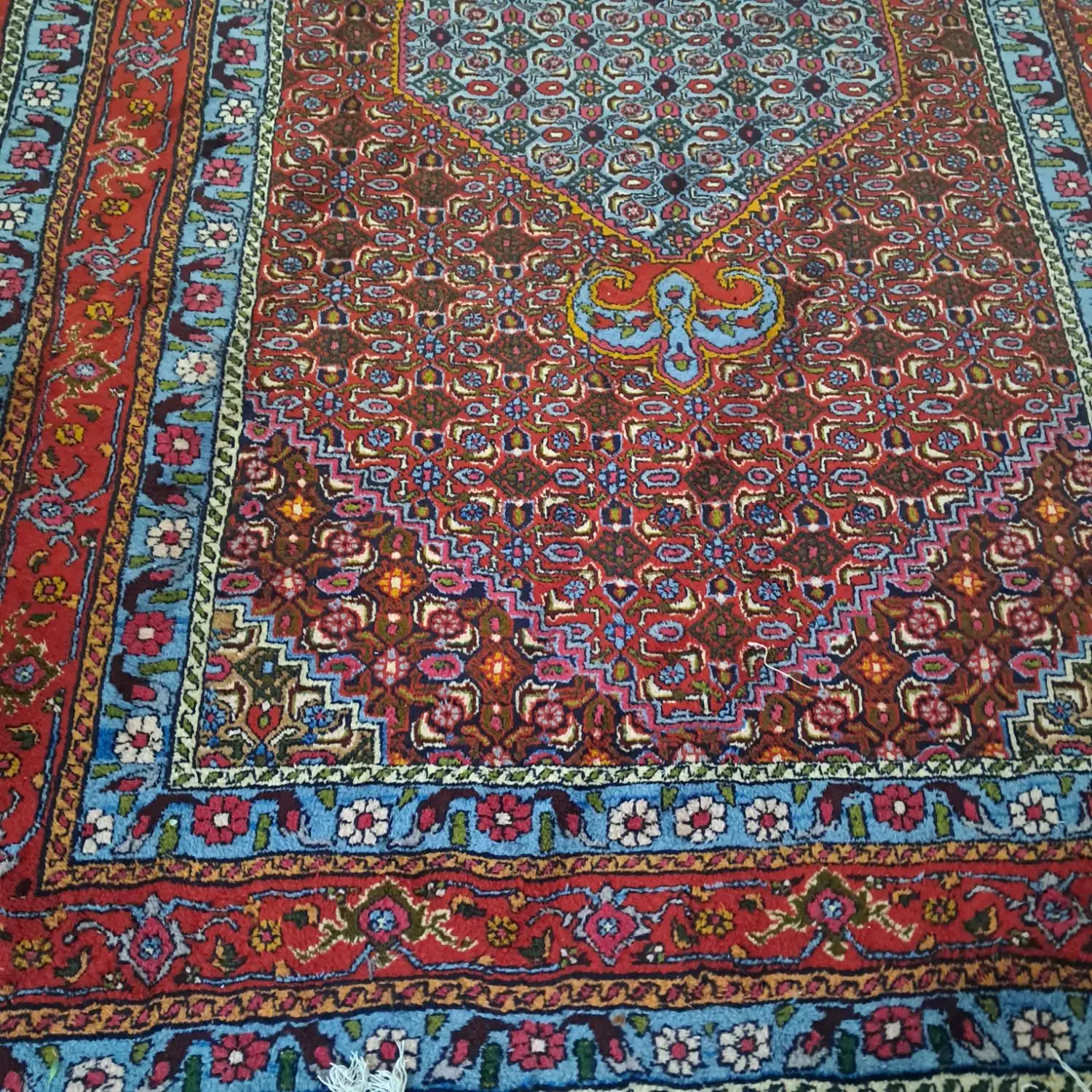 فرش دستبافت قدیمی|فرش|زنجان, |دیوار