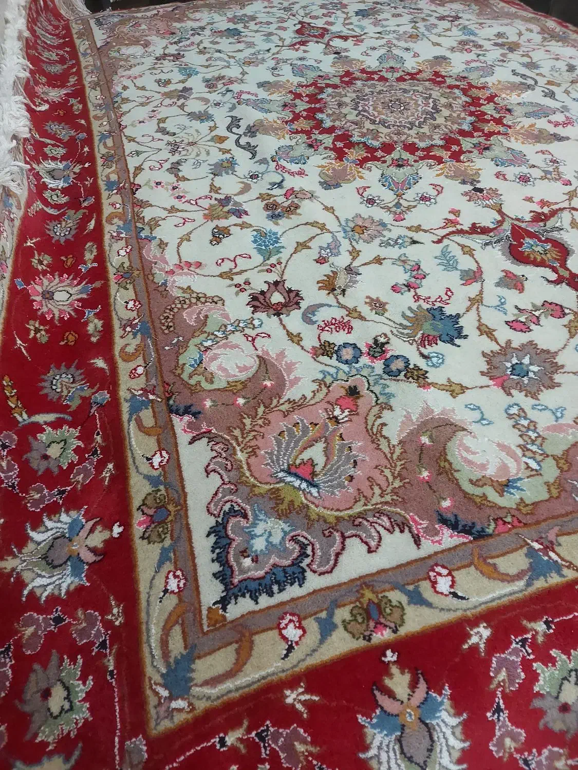 جفت فرش‌۹متری ۴۰ رج طرح‌اولیا تازه|فرش|تبریز, |دیوار