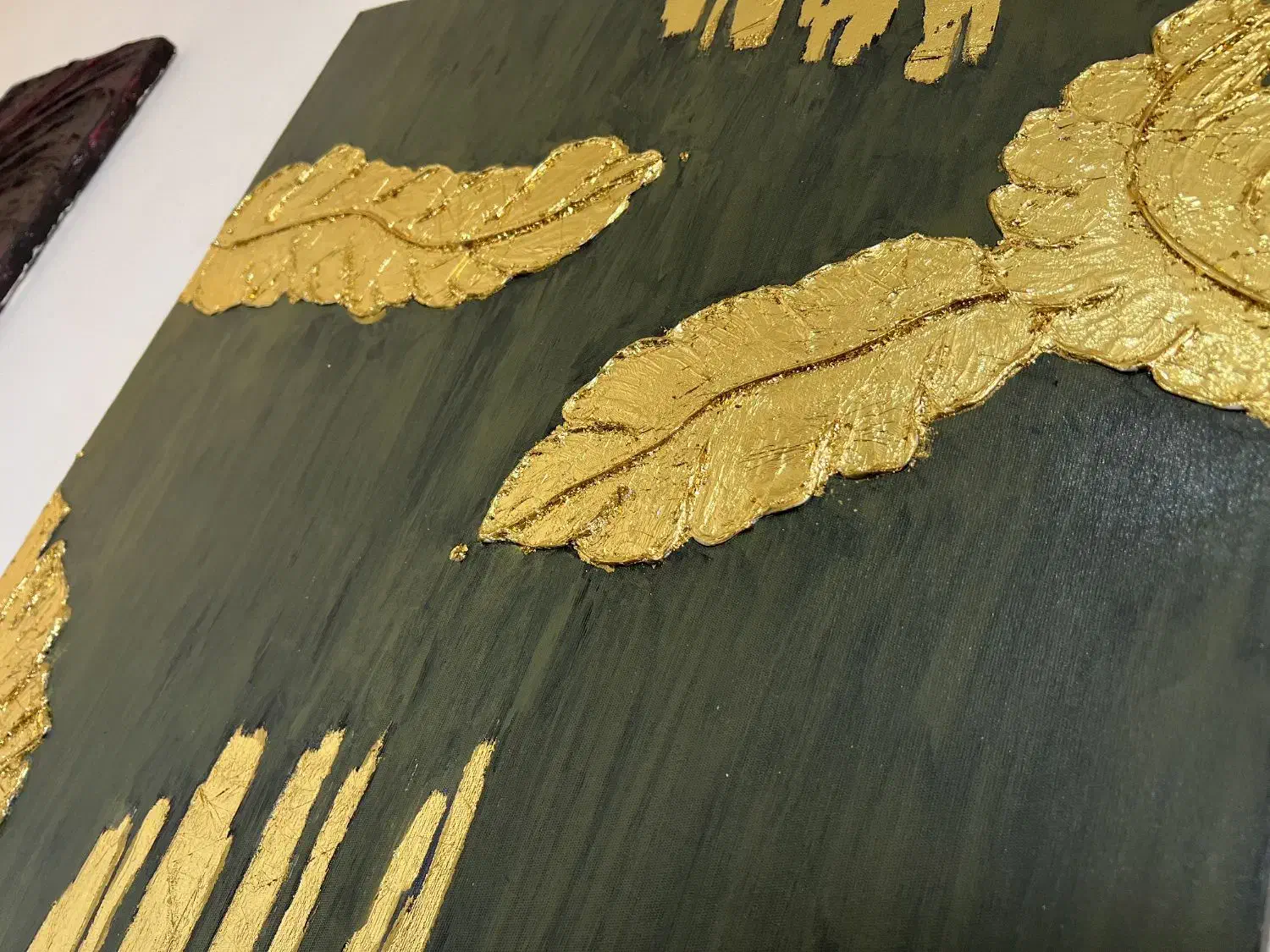 تابلو دکوراتیو )بوم..ورق طلا|تابلو، نقاشی، عکس|بوشهر, |دیوار