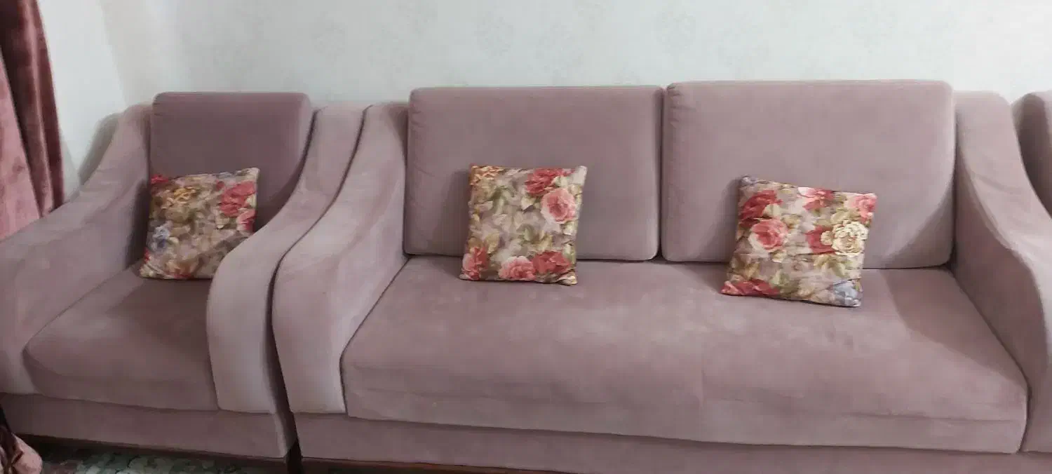 مبل ۷ نفره|مبلمان خانگی و میز عسلی|تفرش, |دیوار