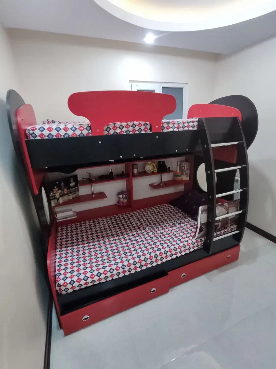 تخت دو طبقه|تخت و سرویس خواب|اهواز, کوی سعدی|دیوار