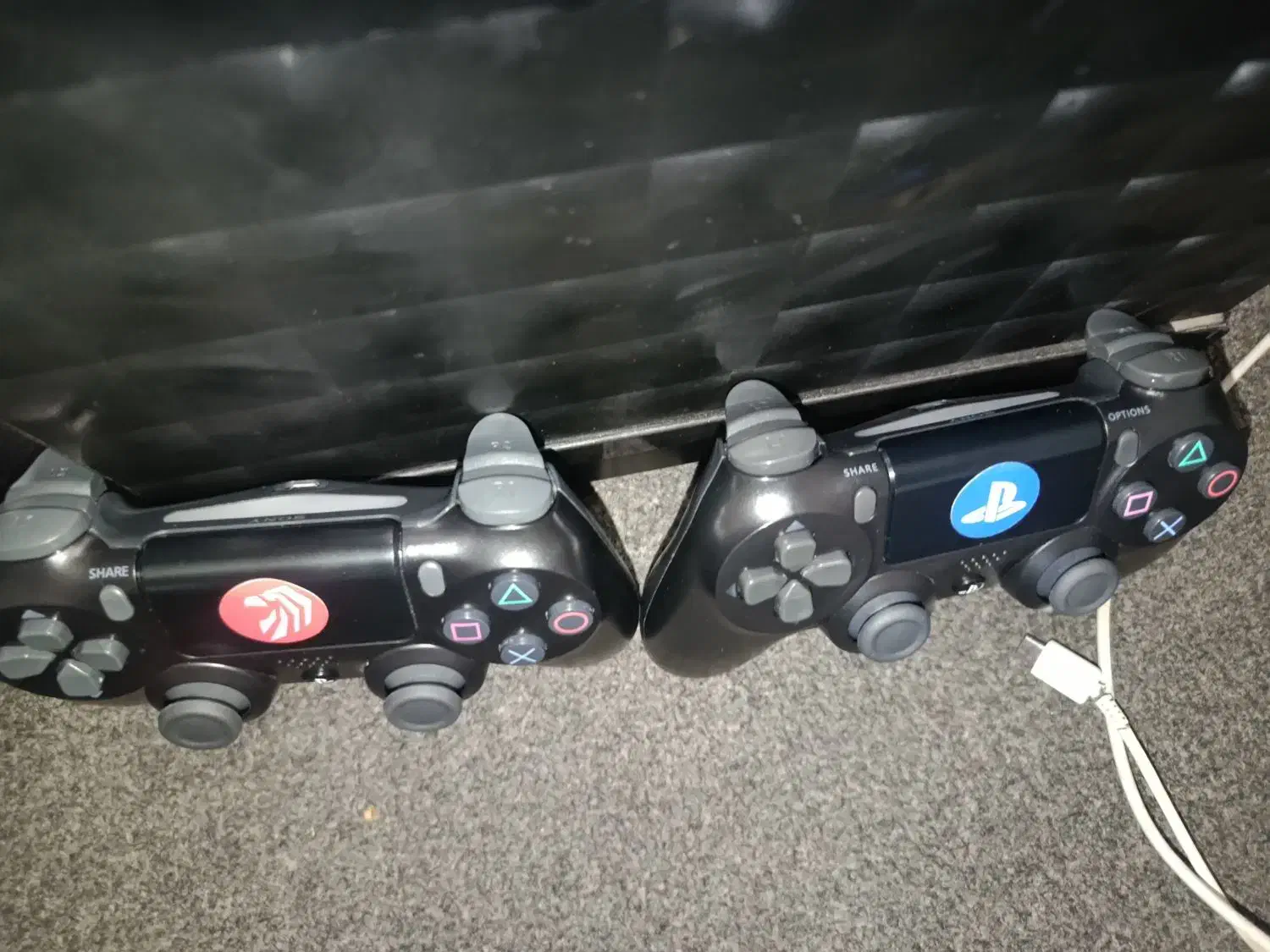 دو دسته پی اس فور  کامل سالم|کنسول، بازی ویدئویی و آنلاین|اهواز, ۲۵۴دستگاه|دیوار