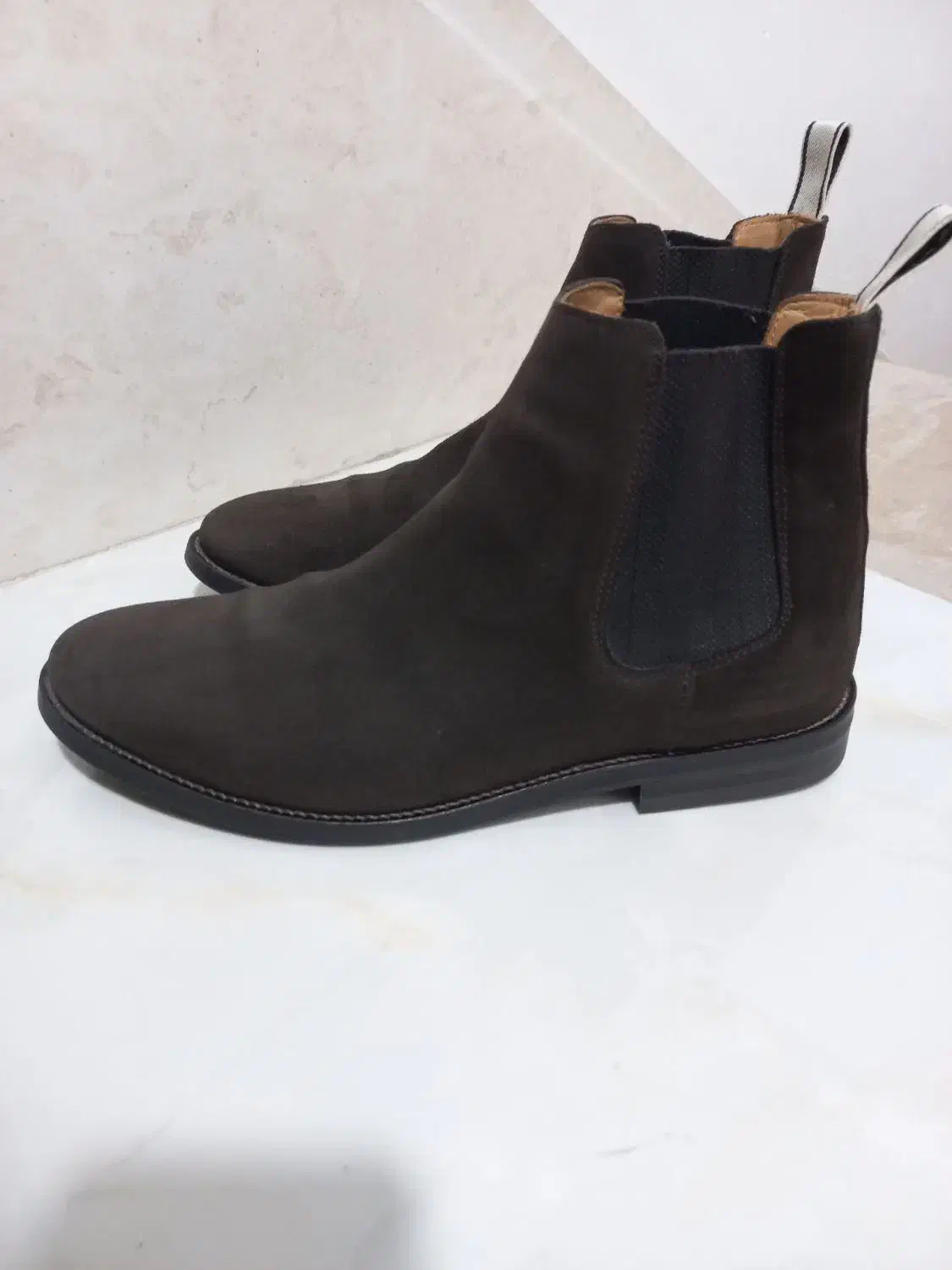 پوتین مردانه تمام چرم خارجی نونو|کیف، کفش، کمربند|سرپل ذهاب, |دیوار