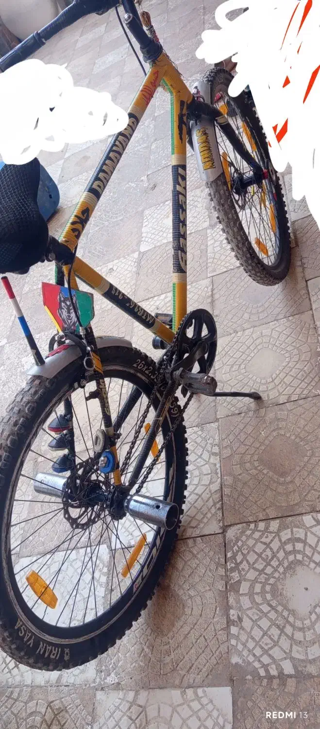 26اساک چهار انگشته|دوچرخه، اسکیت، اسکوتر|خاش, |دیوار