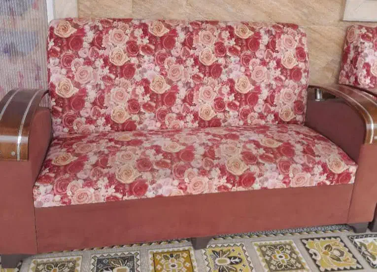 مبل ۷ نفره سالم|مبلمان خانگی و میز عسلی|شاندرمن, |دیوار