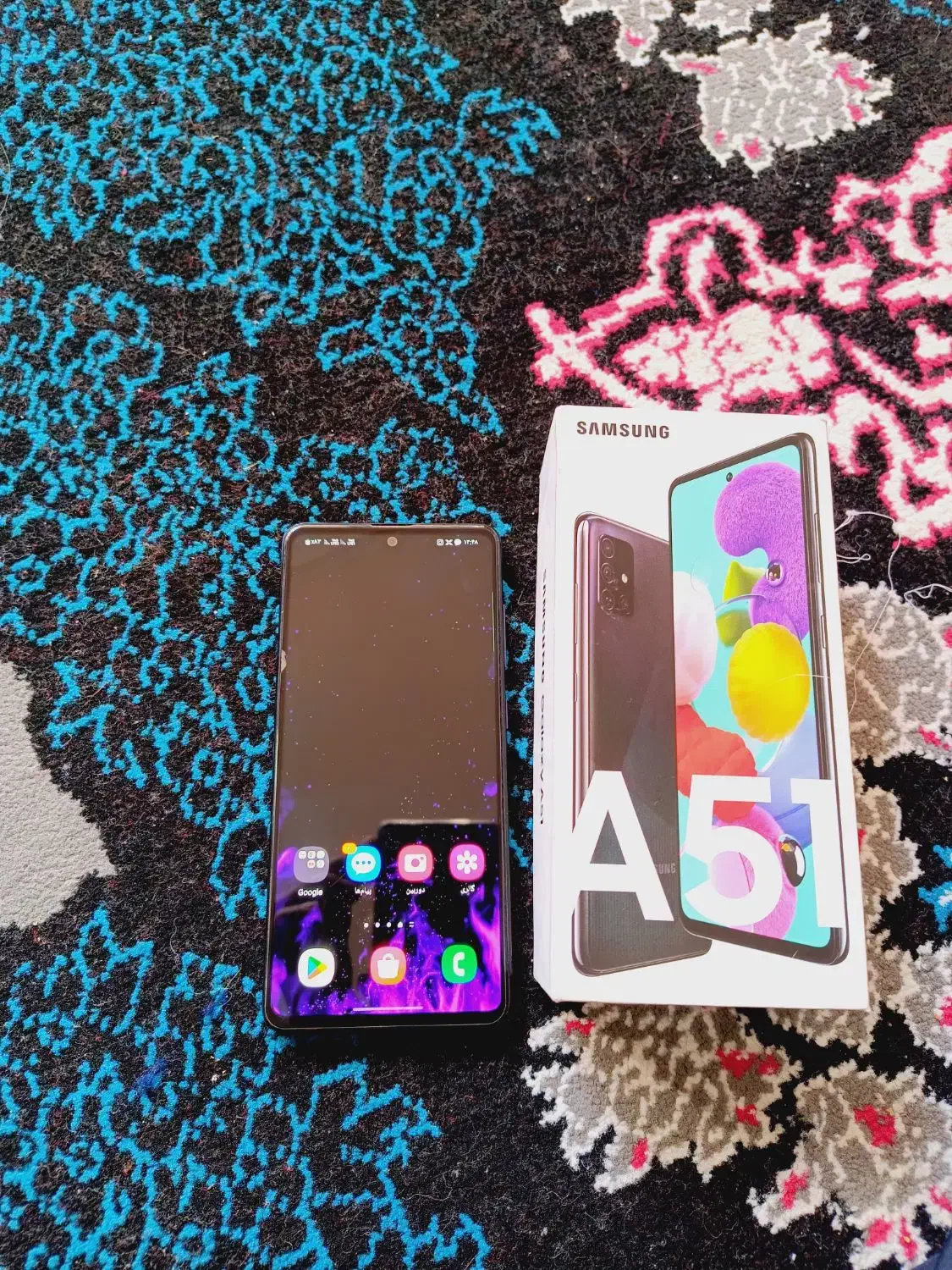 گوشی a51 معامله هم میشه با گوشی سر هم میدم|موبایل|چناران, |دیوار