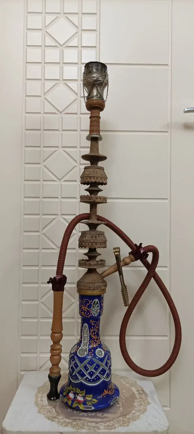 قلیان قدیمی|کلکسیون اشیاء عتیقه|زنجان, |دیوار