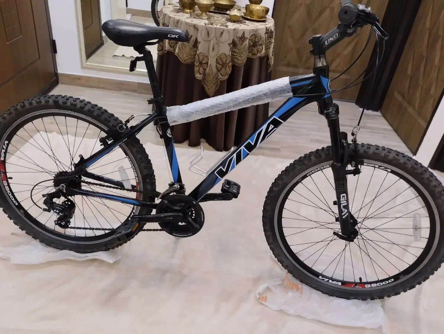 دوچرخه ویوا آلومینیومی اصل تایوان حک شده روی بدنه|دوچرخه، اسکیت، اسکوتر|رشت, منظریه|دیوار