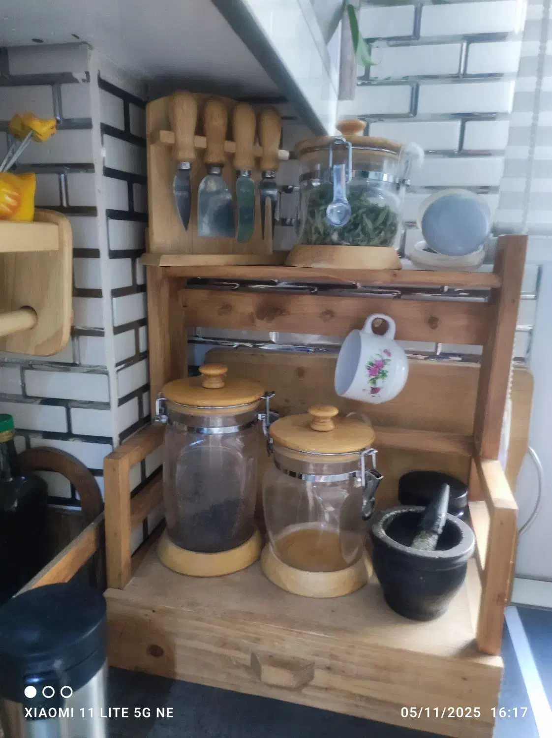 استند چوبی کشودار|آبچکان و نظمدهنده ظروف|رباطکریم, رباطکریم|دیوار