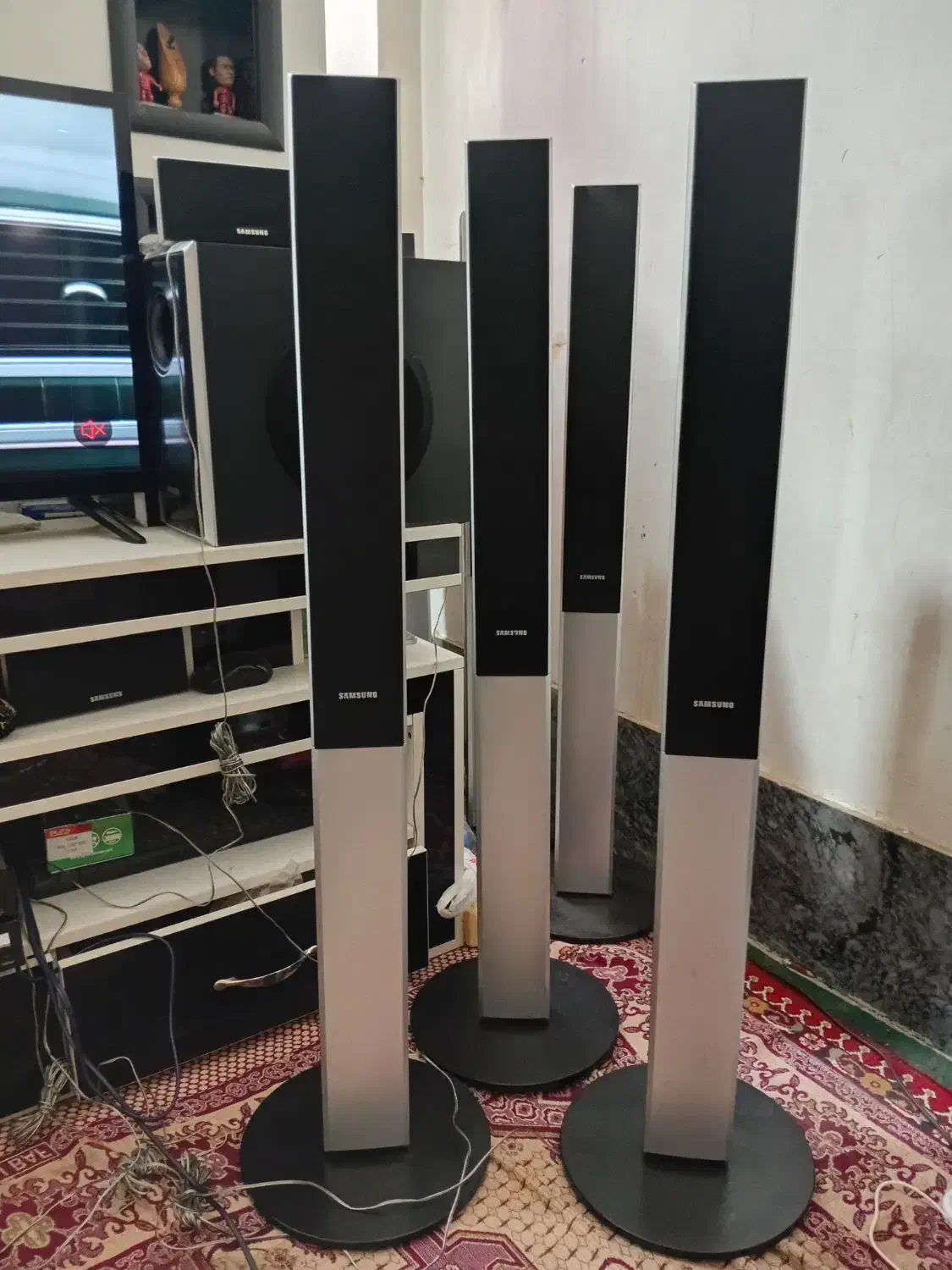 سینما خانگی ۸تکه سامسونگ اصلی|سیستم صوتی خانگی|زاهدان, |دیوار