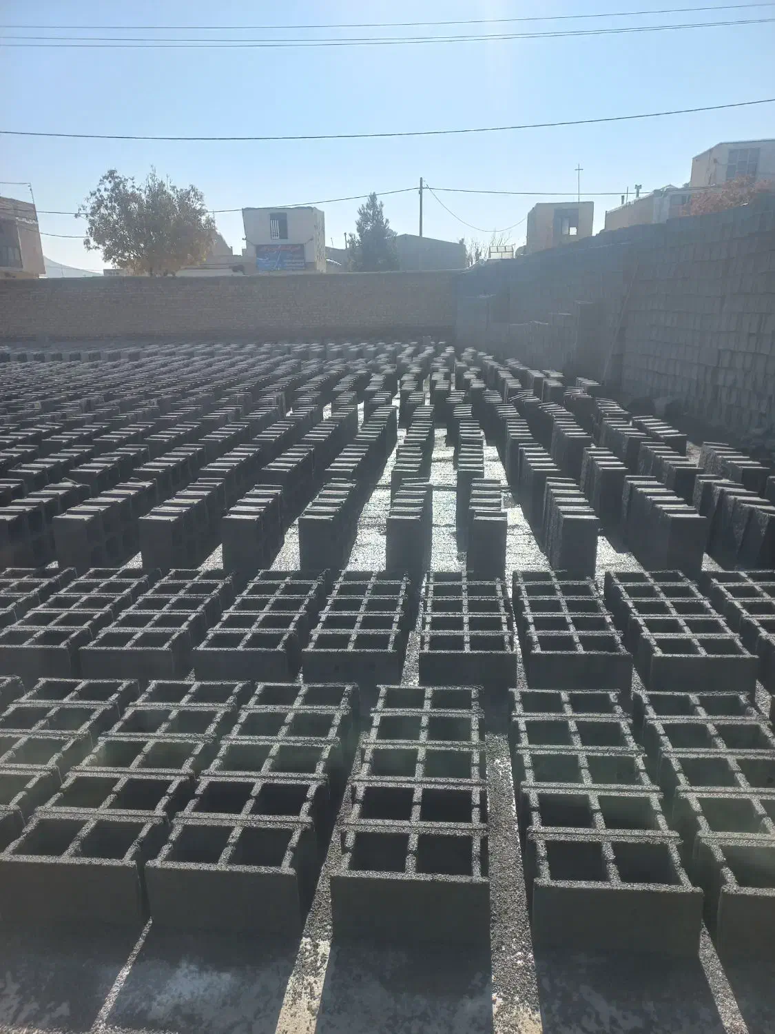 بلوک و پایه فنس.سفال|مصالح و تجهیزات ساختمان|خمین, |دیوار