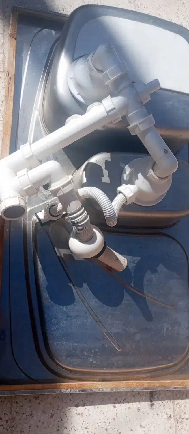 سینک ظرفشویی|آب‌چکان و نظم‌دهنده ظروف|کرمان, |دیوار