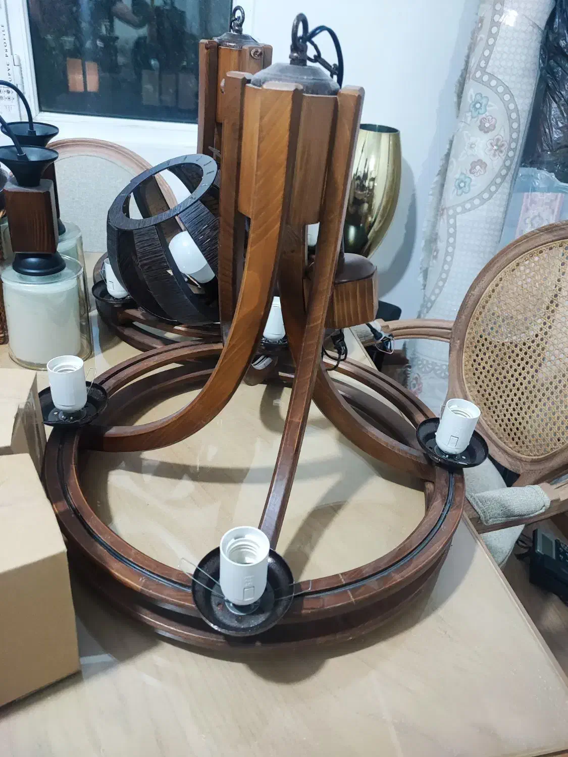 لوستر در حد نو|لوستر و چراغ آویز|تهران, ابوذر|دیوار