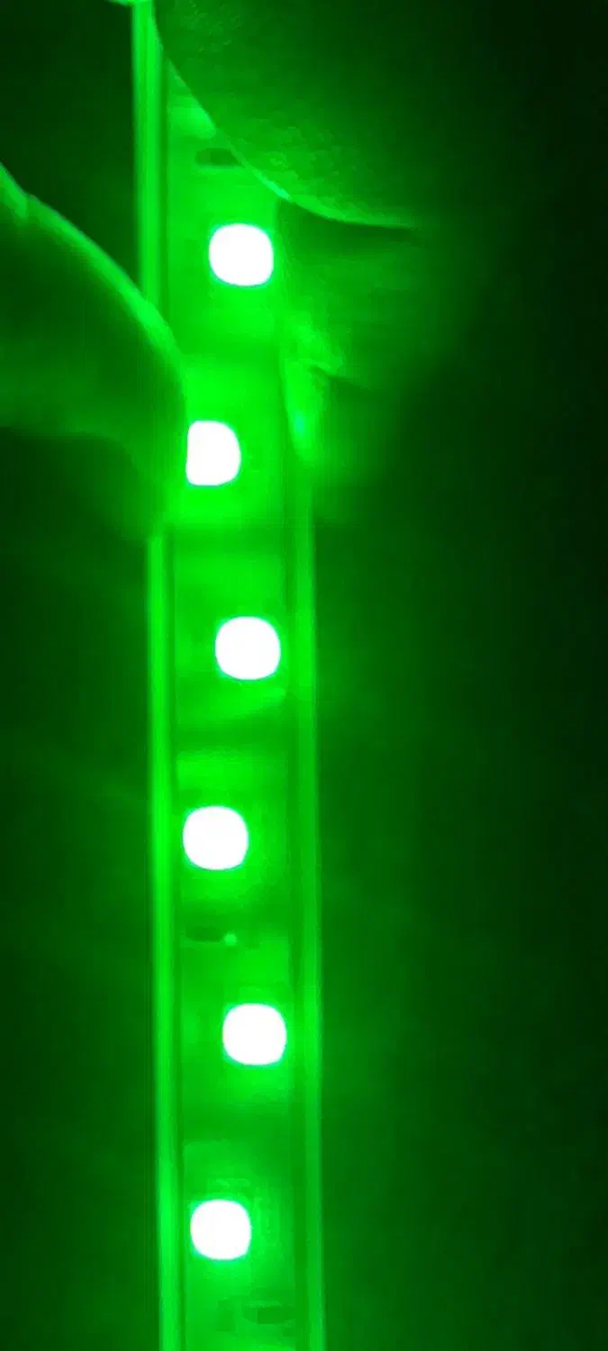 یک عدد چراغ RGB ده متری با ریموت و باتری|ریسه و چراغ تزئینی|شاهینشهر, شهرک سایت|دیوار