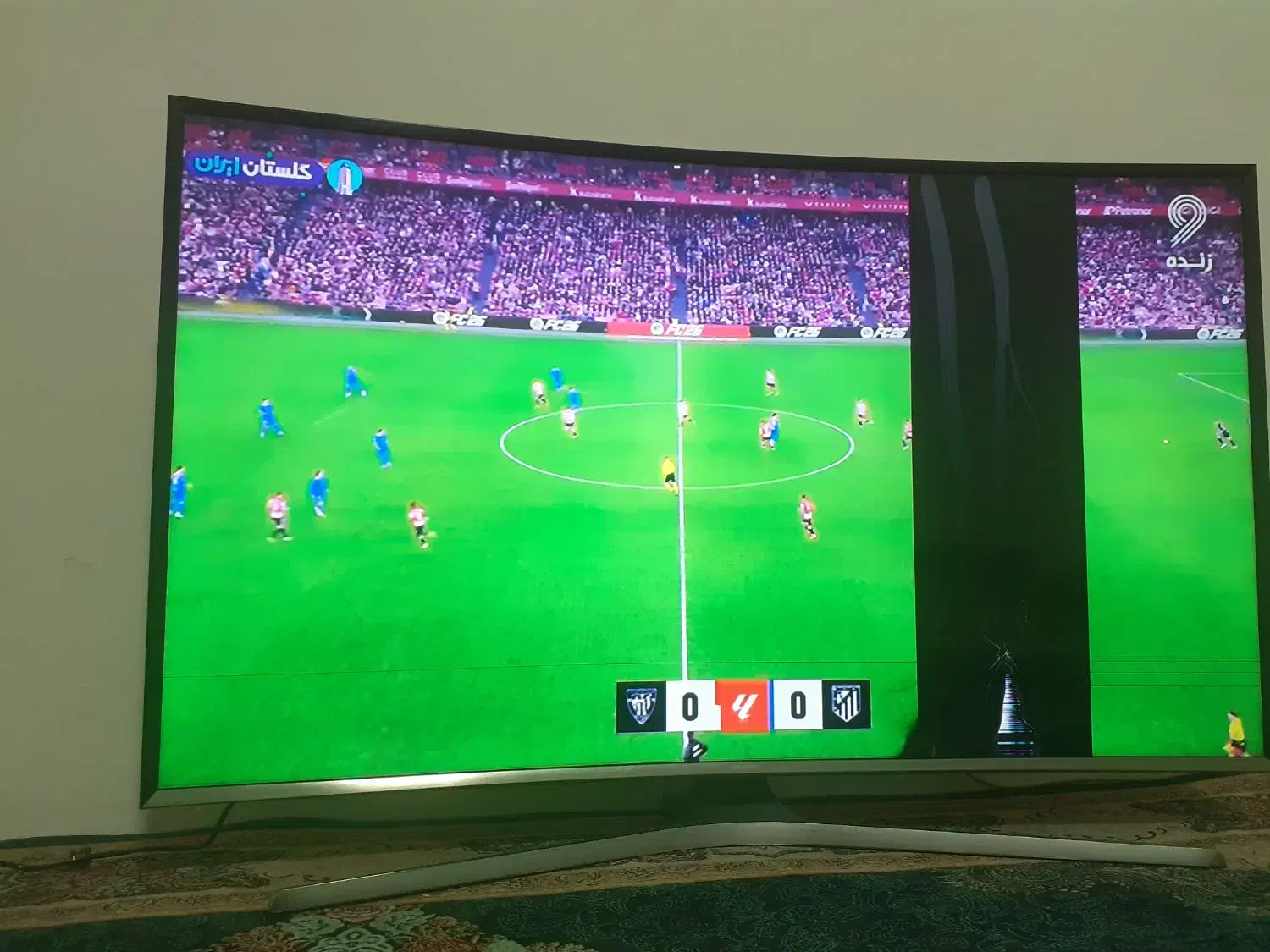 ال ای دی منحنی سامسونگ اسمارت 49 اینچ|تلویزیون و پروژکتور|تبریز, |دیوار