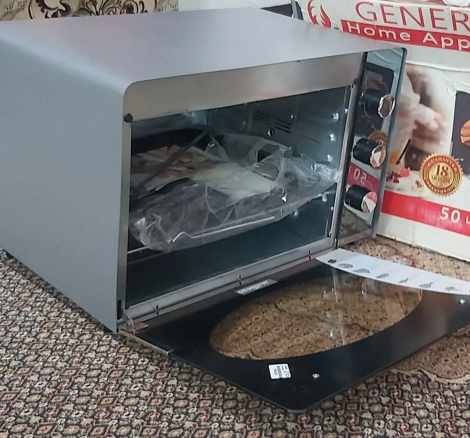 توستر جنرال ۵۰ لیتر نو|اجاق گاز و لوازم برقی پختوپز|اردبیل, |دیوار