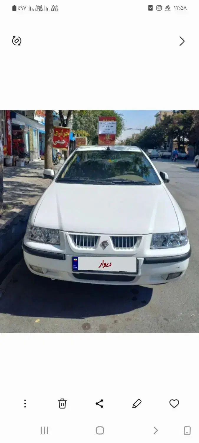 سمند LX|خودرو سواری و وانت|بروجرد, |دیوار