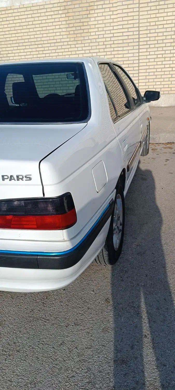 پژو پارس برنگ سفید بدون رنگ|خودرو سواری و وانت|اردبیل, |دیوار