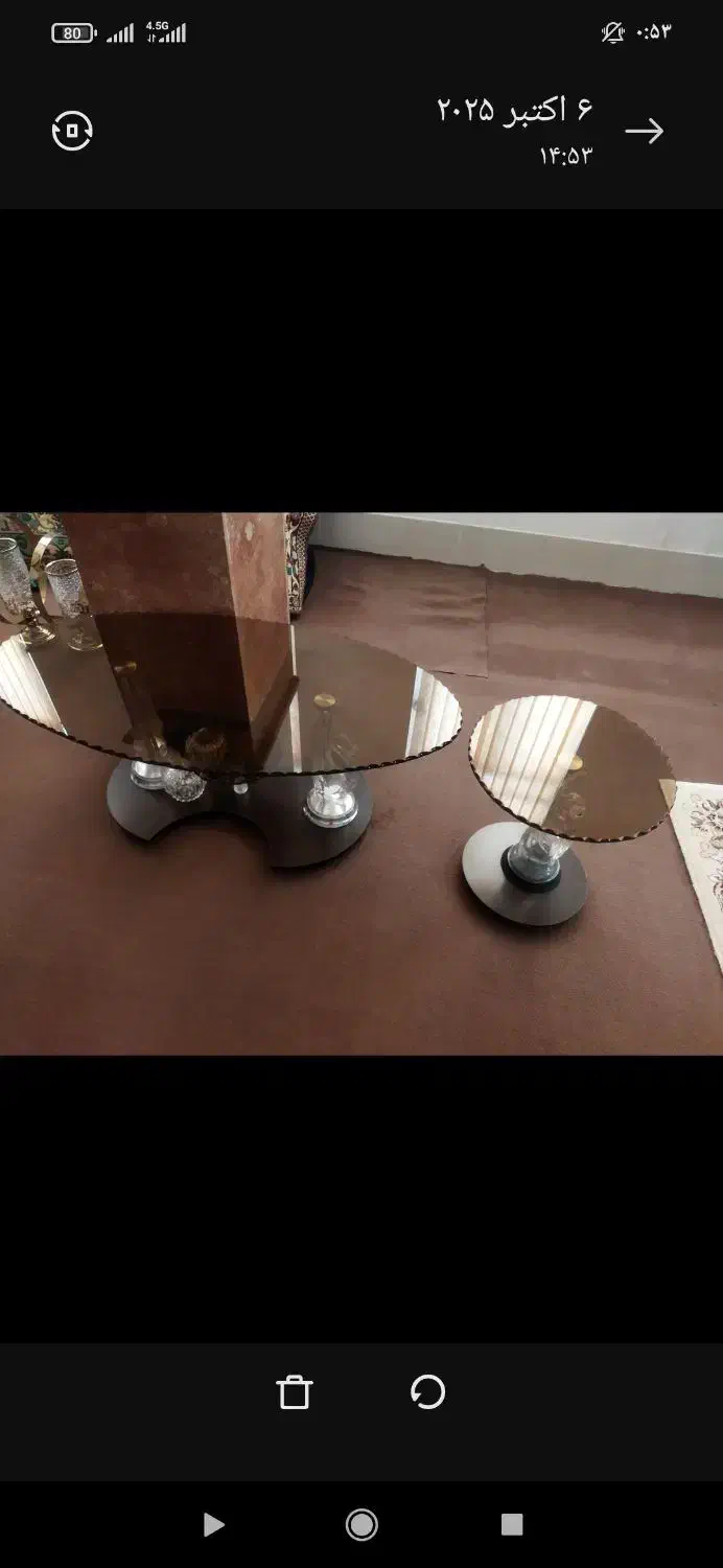 عسلی مبل|مبلمان خانگی و میز عسلی|میانه, |دیوار