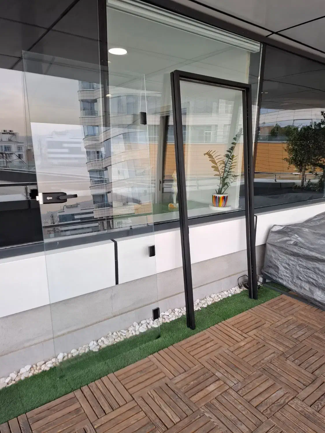 درب شیشه ای سکوریتی|مصالح و تجهیزات ساختمان|تهران, حصار بوعلی|دیوار