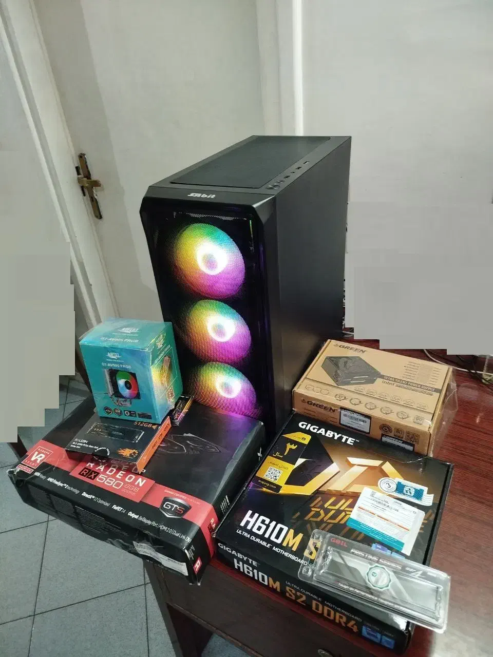 کیس کامپیوتر  آک Core i5 نسل 14 (جدیدترین نسل CPU)|رایانه رومیزی|تهران, جیحون|دیوار