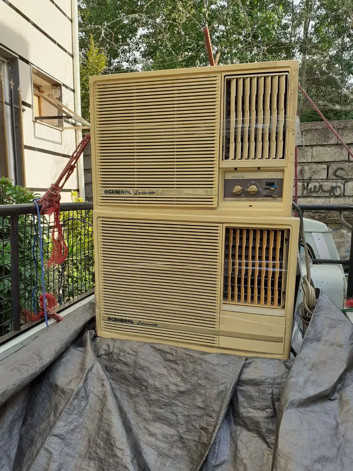 خریدار انواع کولر پنجره ای اجنرال جنرال حتی سوخته|کولر گازی و فن‌کوئل|رشت, بازار|دیوار