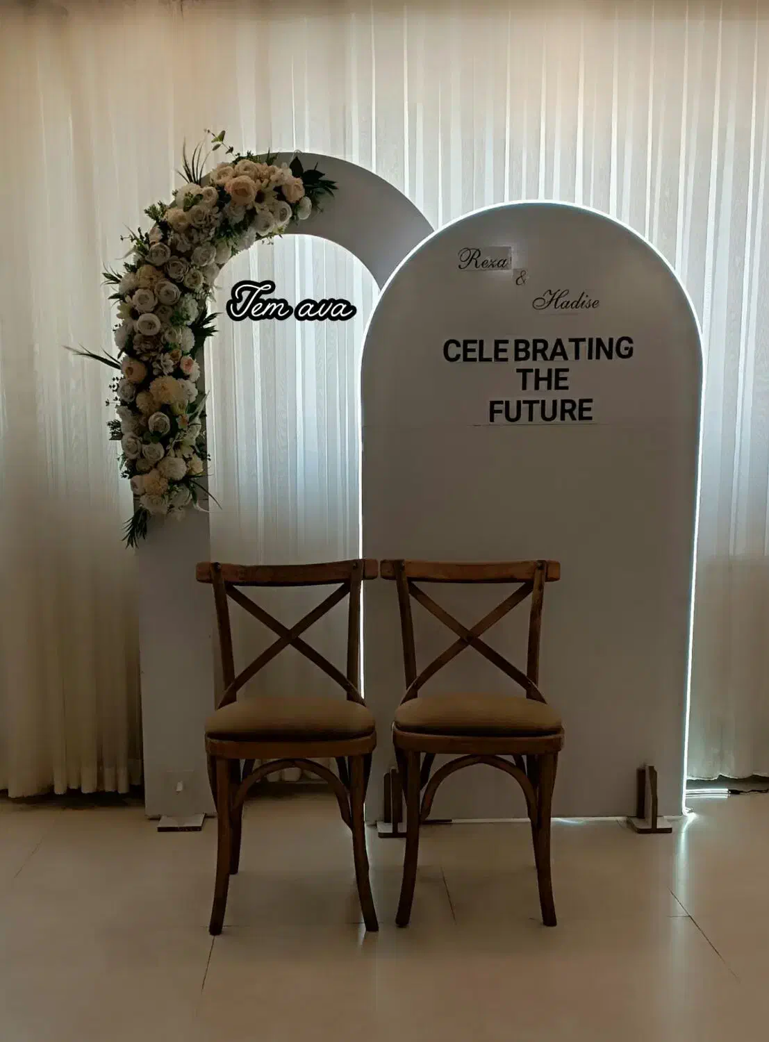 گل آرایی و تشریفات و دیزاین مراسم و مناسبت|خدمات پذیرایی، مراسم|همدان, |دیوار