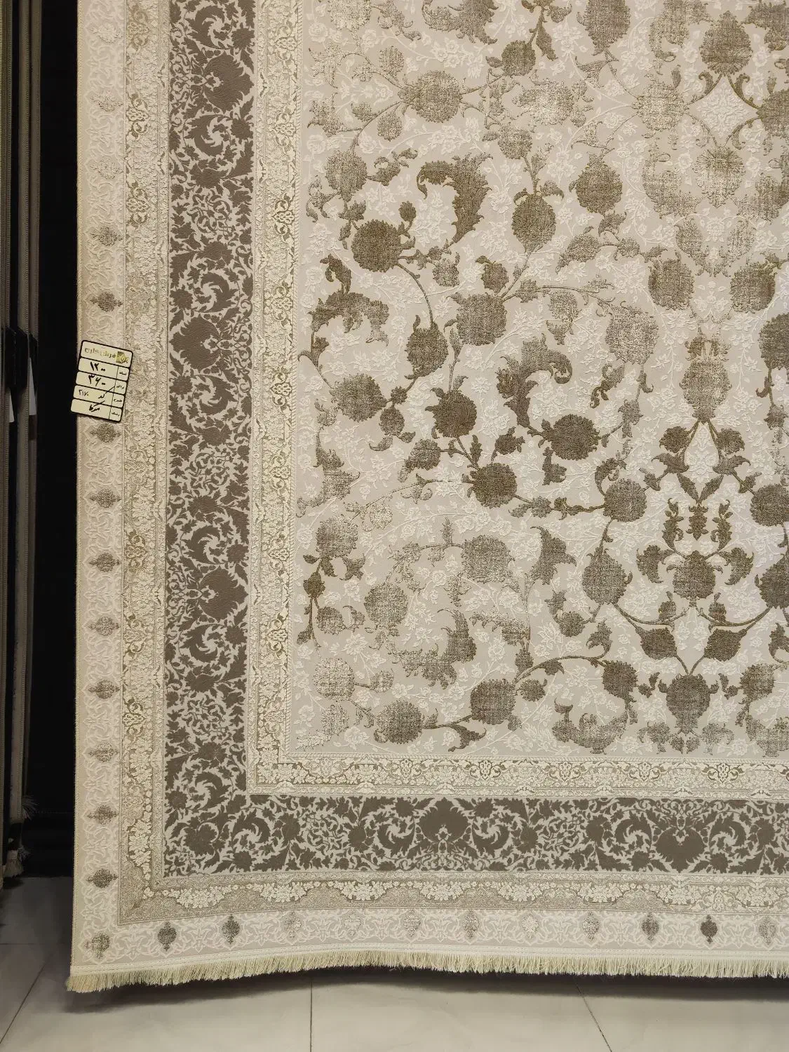 فرش روبافتی/12متری/1200شانه/ارسال خوی|فرش|خوی, |دیوار