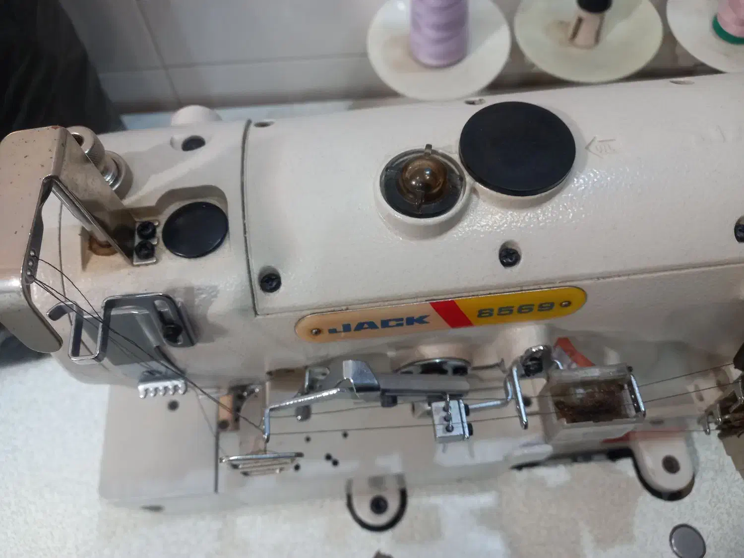 میاندوز صنعتی جک ۵ نخ دینام مگنتی|چرخ خیاطی و ریسندگی|هرسین, |دیوار