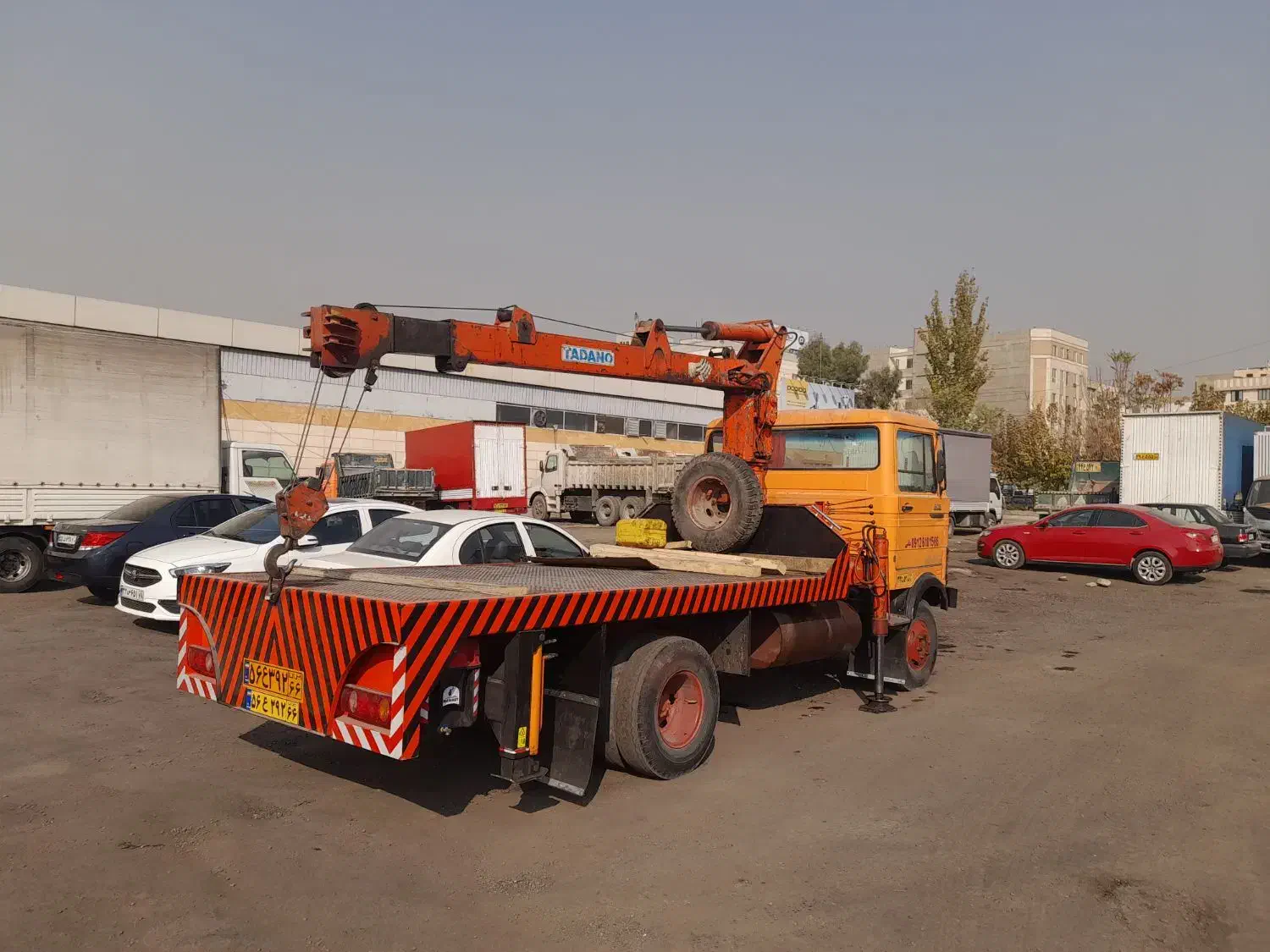 جرثقیل خاور۶۰۸|خودرو سنگین|تهران, اتحاد|دیوار