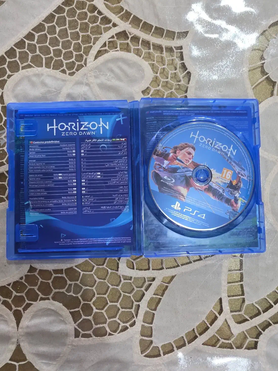 دیسک کارکرده Horizon zero dawn برای ps4|کنسول، بازی ویدئویی و آنلاین|لاهیجان, شیشه گران|دیوار