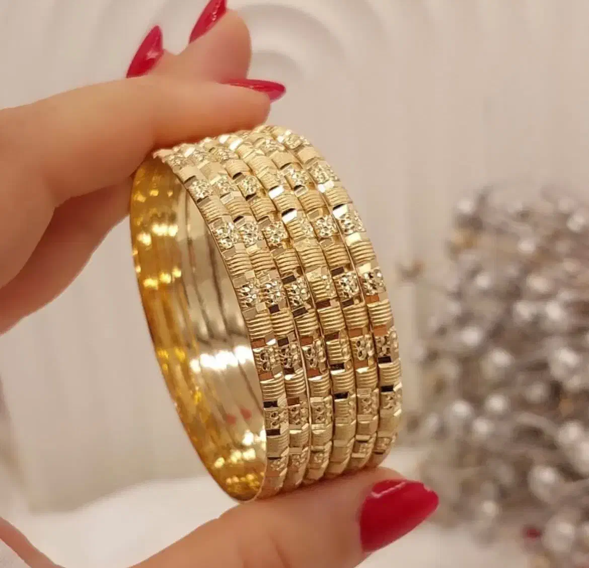 النگو خاص طرح طلا|بدلیجات|قم, نیروگاه|دیوار