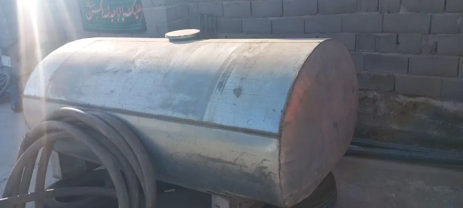 تانکر گالوانیزه مخصوص نیسان دوگانه|مصالح و تجهیزات ساختمان|شریف‌آباد, |دیوار