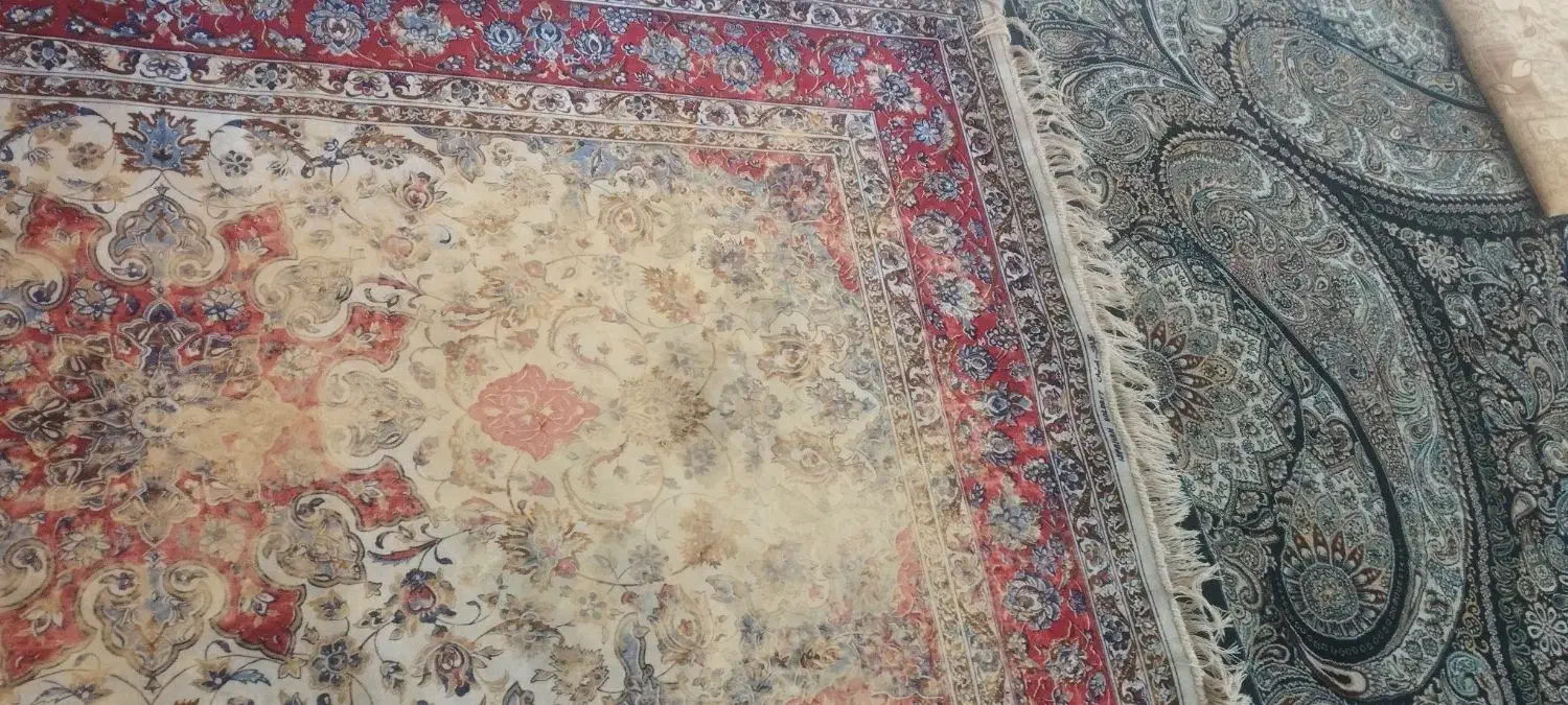 فرش 1.5در2.25کارکرده|فرش|بیرجند, |دیوار