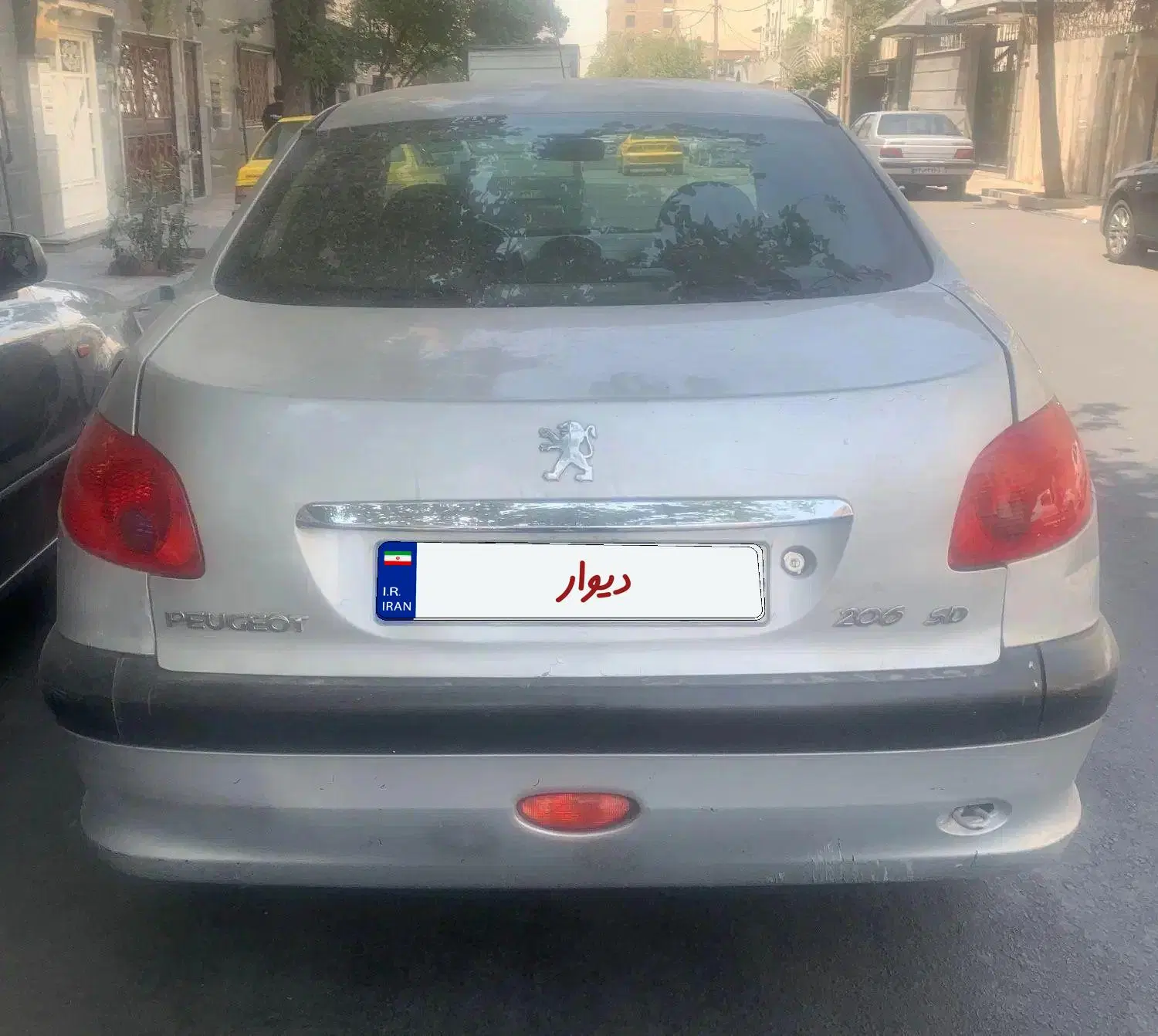 ۲۰۶ مدل ۹۰|خودرو سواری و وانت|تهران, نیروی هوایی (پیروزی)|دیوار