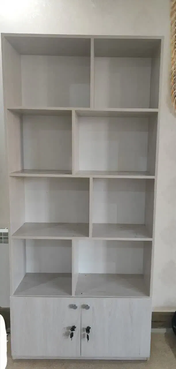 کتابخانه تمام ام دی اف رنگ و جنس درجه یک و شیک|کتابخانه، شلف، قفسههای دیواری|اهواز, کیانپارس |دیوار