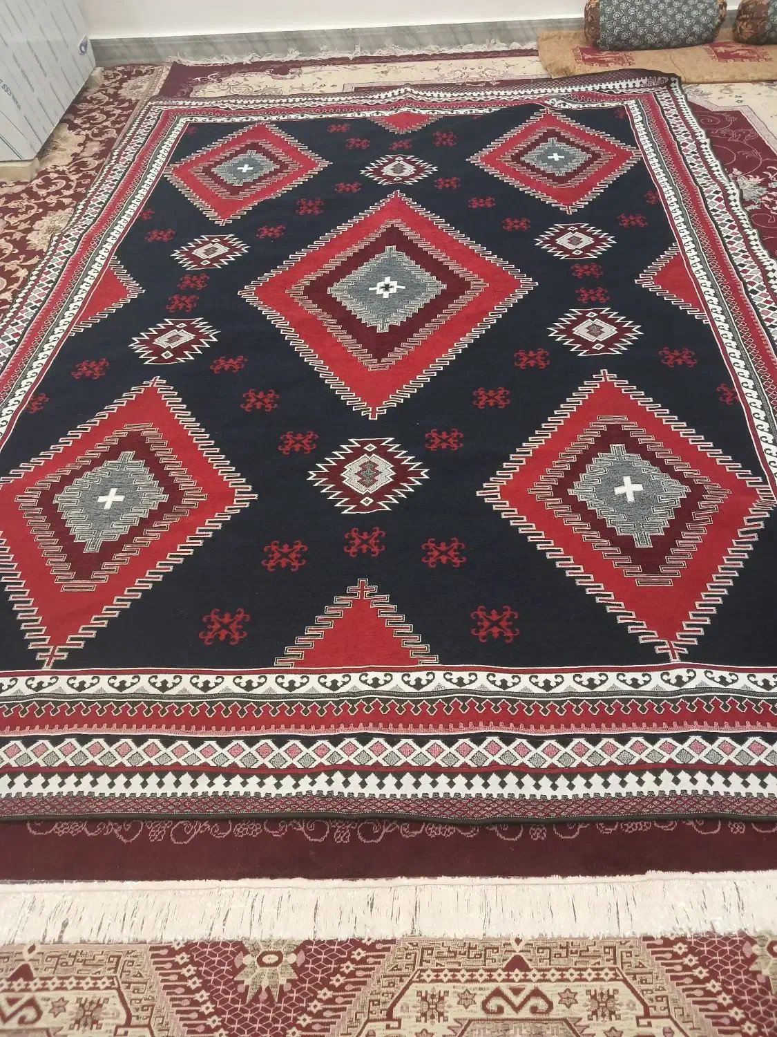 جاده اهواز حمیدیه روستای گمبوعه بزرگ|فرش|حمیدیه, |دیوار