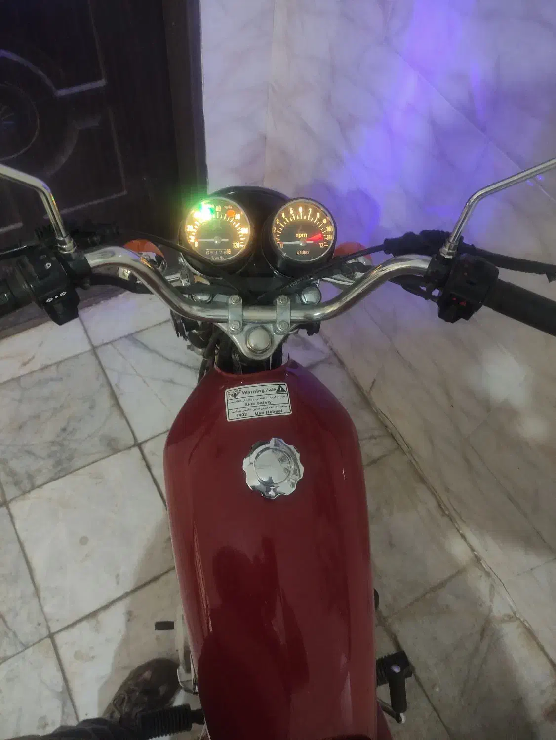 هندا 125 کاستوم قدیمی|موتورسیکلت|مشهد, احمدآباد|دیوار