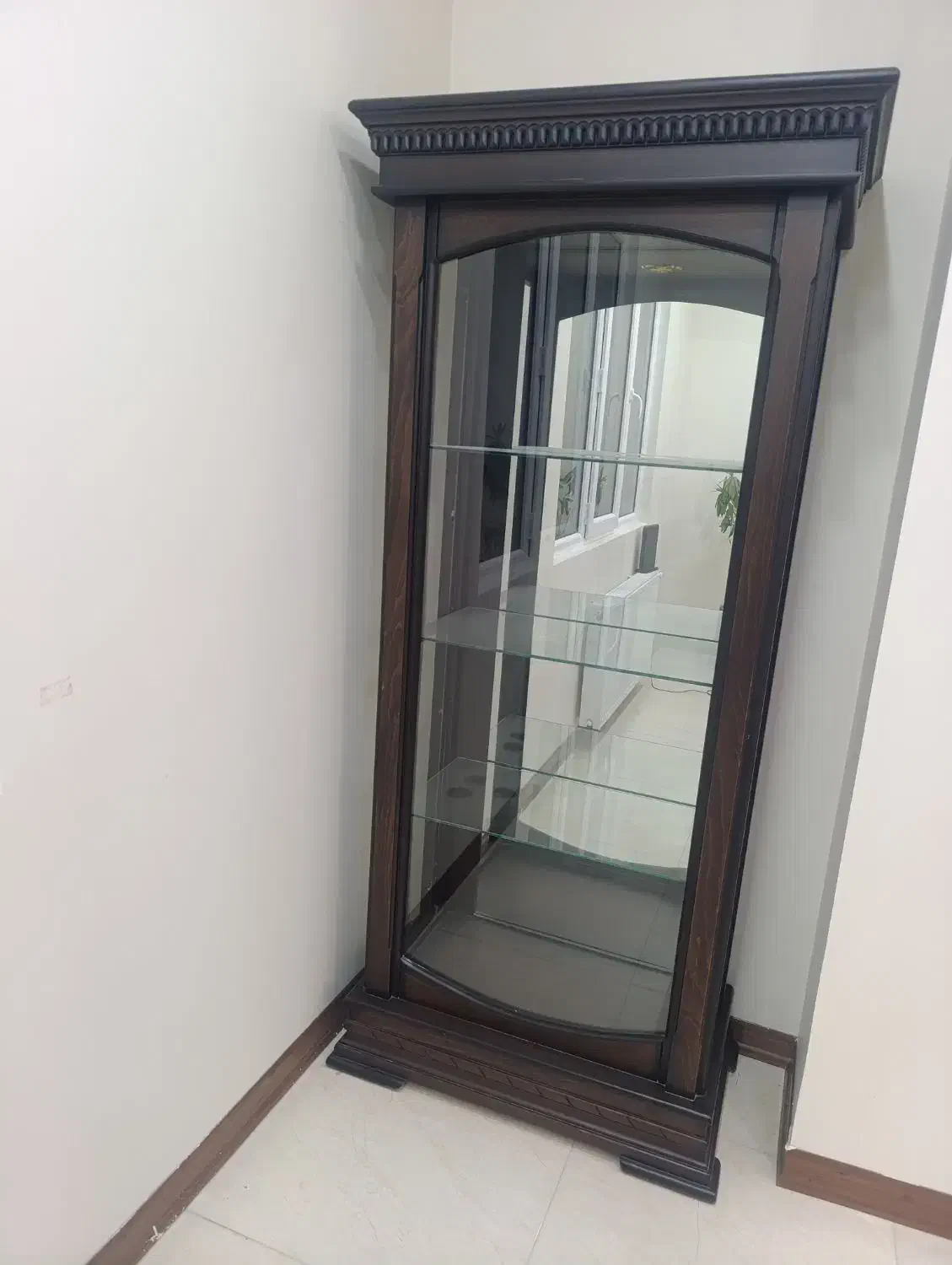 بوفه کمد چوبی|بوفه، ویترین، کنسول|شهریار, شهرک شاهد|دیوار